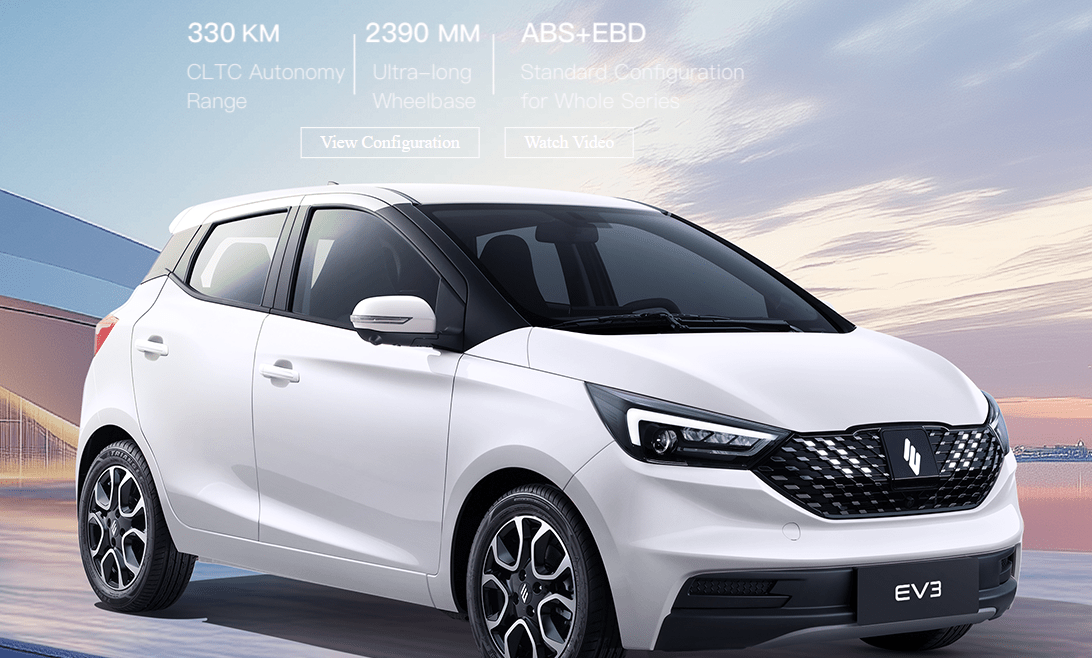 JMEV EV3 launched in Pakistan